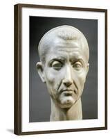 Marble Head of Julius Caesar-null-Framed Giclee Print