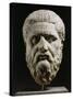 Marble Head of Plato 428-348 BC, Greek philosopher, 350-40 BC-null-Stretched Canvas