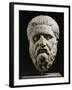 Marble Head of Plato 428-348 BC, Greek philosopher, 350-40 BC-null-Framed Photographic Print