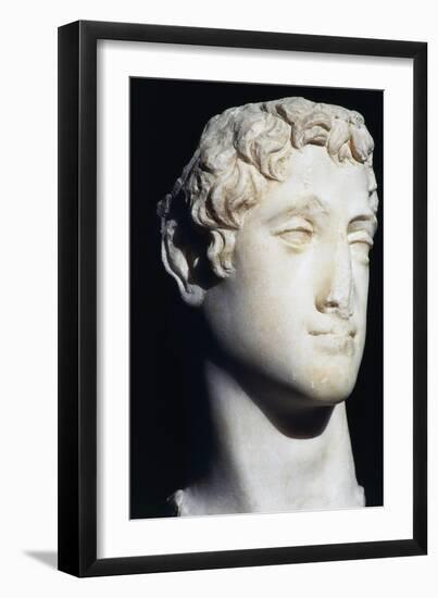 Marble Head of Ptolemy Vi Philometor, Ptolemaic Kingdom, Hellenistic Era BC-null-Framed Giclee Print