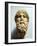 Marble Head, Probably of the Ancient Greek God Zeus, Possibly 1st Century Bc-null-Framed Premium Photographic Print