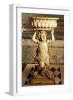 Marble Holy Water Font-null-Framed Giclee Print