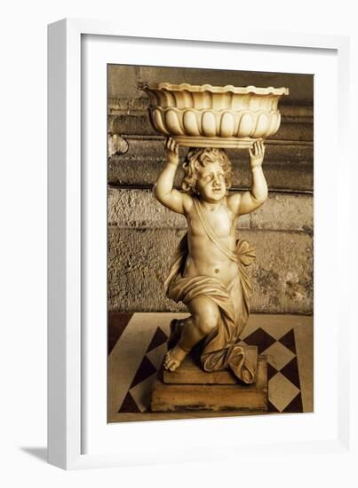 Marble Holy Water Font-null-Framed Giclee Print