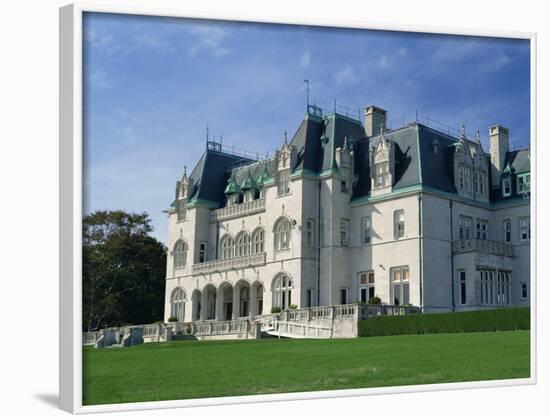 Marble House, Built in 1892 for William K. Vanderbilt, Newport, Rhode Island, New England, USA-Fraser Hall-Framed Photographic Print