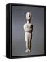 Marble Idol Statue-null-Framed Stretched Canvas