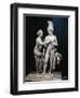 Marble Imperial Group Statue of Hadrian and Sabina Portrayed as Mars and Venus-null-Framed Giclee Print