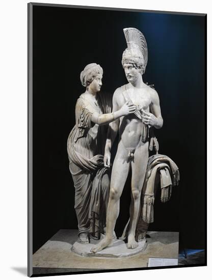 Marble Imperial Group Statue of Hadrian and Sabina Portrayed as Mars and Venus-null-Mounted Giclee Print