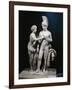 Marble Imperial Group Statue of Hadrian and Sabina Portrayed as Mars and Venus-null-Framed Giclee Print