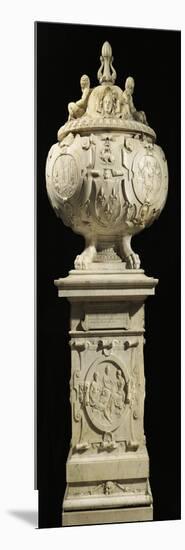 Marble Monument with Heart of King of France Francis I-Pierre Bontemps-Mounted Giclee Print