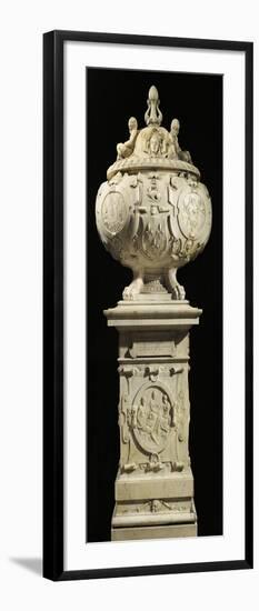 Marble Monument with Heart of King of France Francis I-Pierre Bontemps-Framed Premium Giclee Print