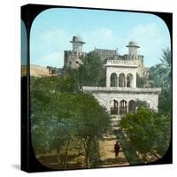 Marble Pavilion in the Fort Gardens, Lahore, India, Late 19th or Early 20th Century-null-Stretched Canvas