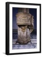 Marble Pulpit Designed-Filippo Brunelleschi-Framed Giclee Print