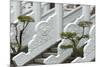 Marble railings in Confucius Temple, Taichung, Taiwan-Keren Su-Mounted Photographic Print