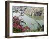 Marble Rocks Gorge, on the Narmada River, Bhedaghat, Jabalpur, Madhya Pradesh State, India-Tony Waltham-Framed Photographic Print