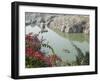 Marble Rocks Gorge, on the Narmada River, Bhedaghat, Jabalpur, Madhya Pradesh State, India-Tony Waltham-Framed Photographic Print