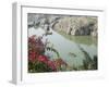 Marble Rocks Gorge, on the Narmada River, Bhedaghat, Jabalpur, Madhya Pradesh State, India-Tony Waltham-Framed Photographic Print