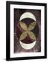 Marble Rustic 2-Design Fabrikken-Framed Art Print