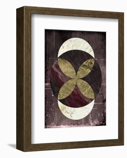 Marble Rustic 2-Design Fabrikken-Framed Art Print