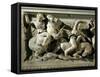 Marble Sarcophagus of Alexander-null-Framed Stretched Canvas