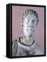 Marble Statue Depicting a Magistrate, from Afrodisia, Turkey, Detail, Byzantine Civilization-null-Framed Stretched Canvas