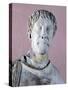 Marble Statue Depicting a Magistrate, from Afrodisia, Turkey, Detail, Byzantine Civilization-null-Stretched Canvas