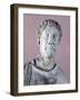 Marble Statue Depicting a Magistrate, from Afrodisia, Turkey, Detail, Byzantine Civilization-null-Framed Giclee Print