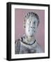 Marble Statue Depicting a Magistrate, from Afrodisia, Turkey, Detail, Byzantine Civilization-null-Framed Giclee Print