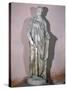 Marble Statue Depicting a Magistrate, from Afrodisia, Turkey-null-Stretched Canvas