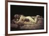 Marble Statue Depicting a Sleeping Hermaphroditus-null-Framed Giclee Print