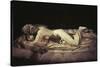 Marble Statue Depicting a Sleeping Hermaphroditus-null-Stretched Canvas