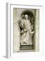 Marble Statue in Central Nave of St. Peter's Basilica, Rome, Vatican City, 16th-17th Century-null-Framed Giclee Print