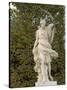 Marble Statue in Gardens, Versailles, France-Lisa S. Engelbrecht-Stretched Canvas