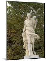 Marble Statue in Gardens, Versailles, France-Lisa S. Engelbrecht-Mounted Photographic Print
