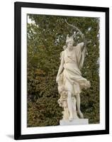 Marble Statue in Gardens, Versailles, France-Lisa S. Engelbrecht-Framed Photographic Print