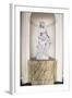 Marble Statue in Niche, Chabert Castle-null-Framed Giclee Print