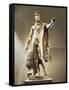 Marble Statue of Antoninus Pius, Emperor from 138-null-Framed Stretched Canvas