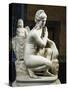 Marble Statue of Aphrodite Bathing, Copy from Greek Bronze Original by Doidalsas-null-Stretched Canvas