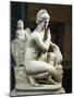 Marble Statue of Aphrodite Bathing, Copy from Greek Bronze Original by Doidalsas-null-Mounted Giclee Print