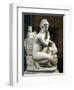 Marble Statue of Aphrodite Bathing, Copy from Greek Bronze Original by Doidalsas-null-Framed Giclee Print