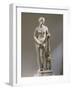 Marble Statue of Aphrodite of Cnidus, Copy of a Greek Original by Praxiteles-null-Framed Giclee Print