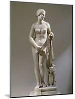 Marble Statue of Aphrodite of Cnidus, Copy of a Greek Original by Praxiteles-null-Mounted Giclee Print