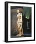 Marble Statue of Aphrodite of Milos known as "Venus De Milo" from the Island of Milos-null-Framed Giclee Print