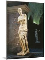 Marble Statue of Aphrodite of Milos known as "Venus De Milo" from the Island of Milos-null-Mounted Giclee Print