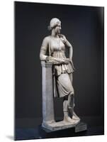 Marble Statue of Artemis, Copy of Greek Original of 4th Century B.C.-null-Mounted Giclee Print