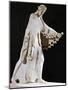 Marble Statue of Athena from East Pediment of Temple of Athena Polis Depicting Gigantomachy-null-Mounted Giclee Print