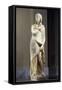 Marble Statue of Cornelia Antonia from Antioch, Turkey-null-Framed Stretched Canvas