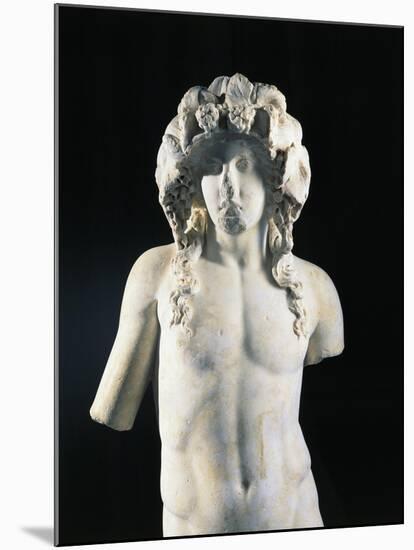 Marble Statue of Dionysos, from Synnada, Turkey-null-Mounted Giclee Print