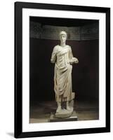 Marble Statue of Emperor Valentinian II-null-Framed Giclee Print