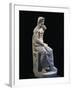 Marble Statue of Enthroned Zeus, from Demirci, Turkey-null-Framed Giclee Print