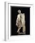 Marble Statue of Ephebe Athlete Wrapped in Chlamys, from Aydin-null-Framed Premium Giclee Print